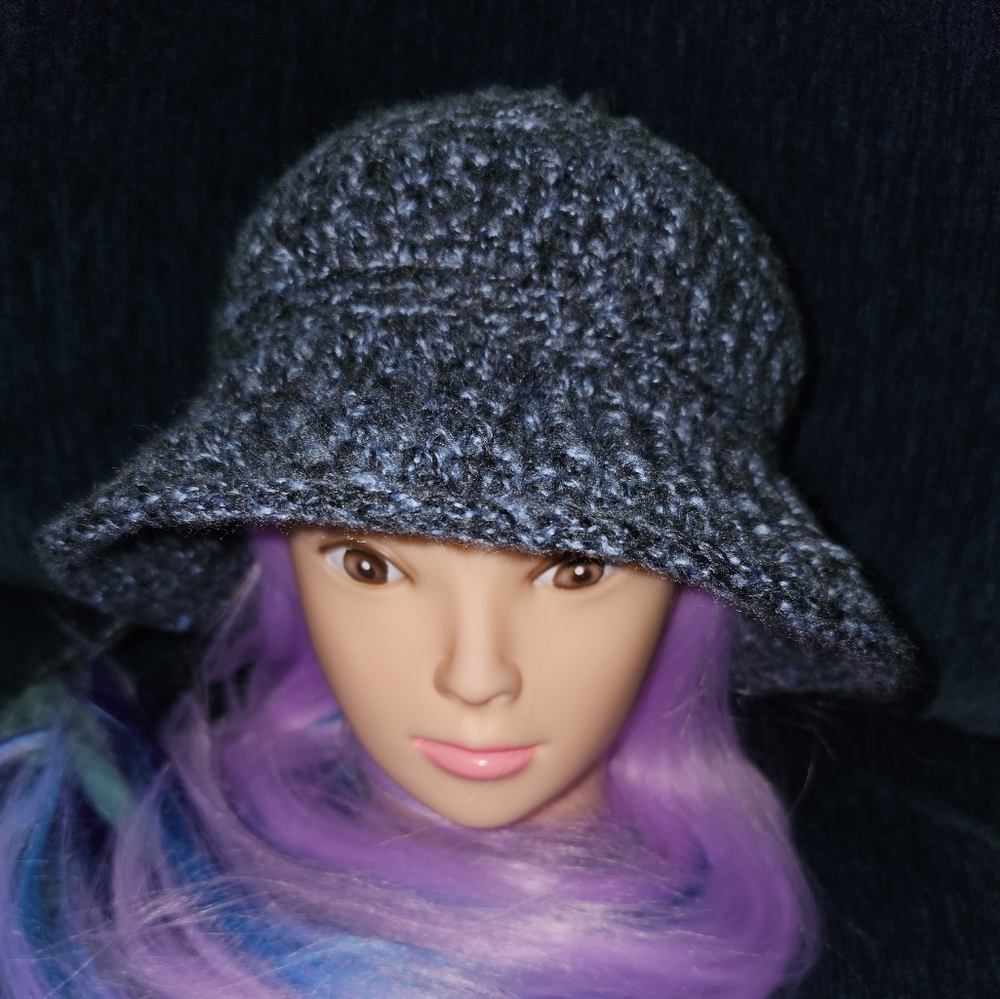 Handmade crochet bucket hat